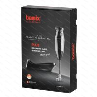 Wireless stick blender bamix CORDLESS PLUS, white - front side of product package