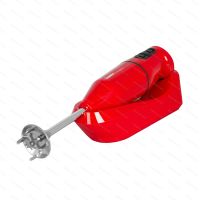 Wireless stick blender bamix CORDLESS PLUS, red - blender in charging station detail 3