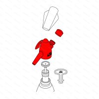 Replacement head for siphons iSi SODA SIPHON - illustration
