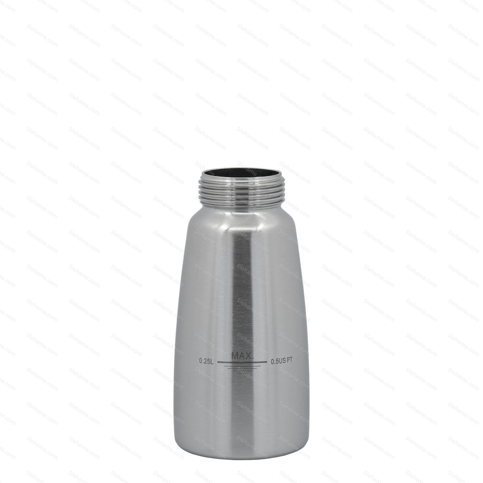 Cream whippers bottle 0.25 l, stainless steel iSi - front view