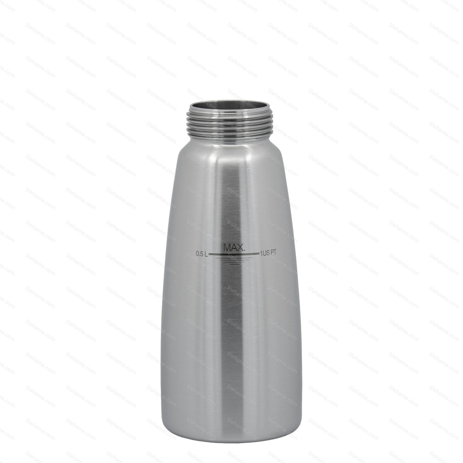 Cream whippers bottle 0.5 l, stainless steel iSi - front view