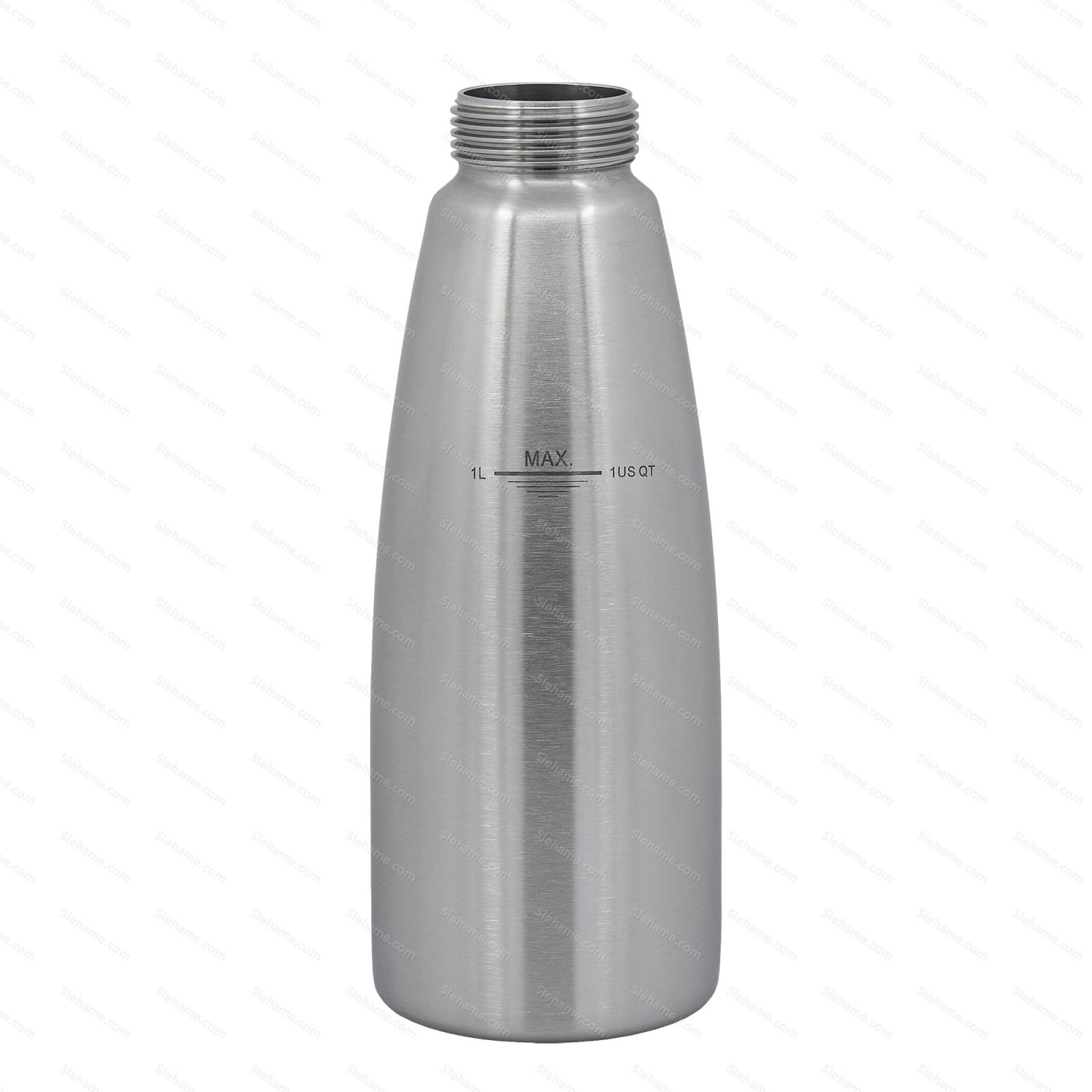 Cream whippers bottle 1.0 l, stainless steel iSi - front view