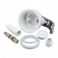 Replacement head iSi DESSERT WHIP PLUS, white - view of the bottom of the head