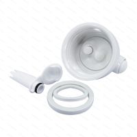 Replacement head iSi EASY WHIP PLUS, white - view of the bottom of the head