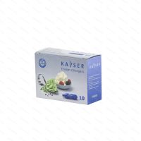 Cream chargers Kayser 7.5 g N2O, 10 pcs (disposable) - main view