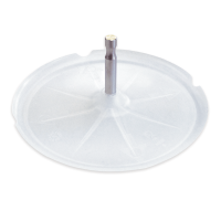 Plastový talíř s osou krouhače Bamix SliceSy - main view