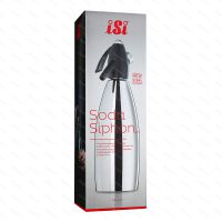 iSi SODA SIPHON INOX 1.0 l, stainless steel - product package