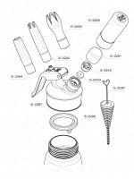 iSi RAPID INFUSION STARTER KIT - components illustration