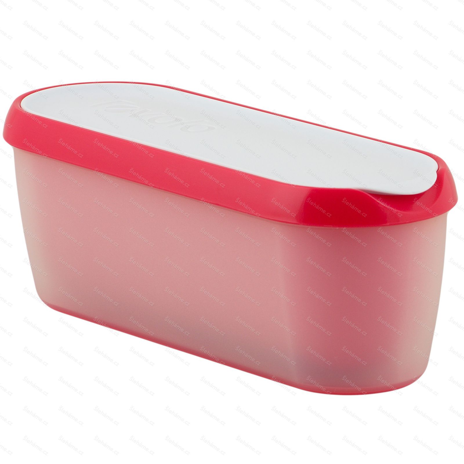 Ice cream tub Tovolo GLIDE-A-SCOOP 1.4 l, strawberry sorbet - main view