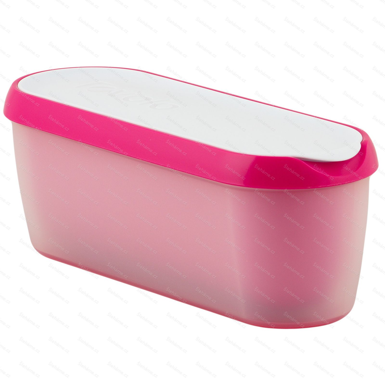 Ice cream tub Tovolo GLIDE-A-SCOOP 1.4 l, raspberry tart - main view
