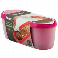 Ice cream tub Tovolo GLIDE-A-SCOOP 1.4 l, raspberry tart - label