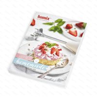 Tyčový mixér bamix® SWISS LINE M200 - BakingBox, krémový - baking recipe book