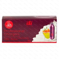 Cream chargers iSi PROFESSIONAL 8.4 g N2O, 50 pcs - front view