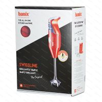 Tyčový mixér bamix® SWISS LINE M200 - SuperSet, červený