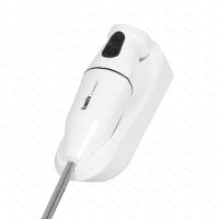Wireless stick blender bamix CORDLESS PLUS, white - blender in charging station detail 4