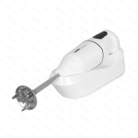 Wireless stick blender bamix CORDLESS PLUS, white - blender in charging station detail 3