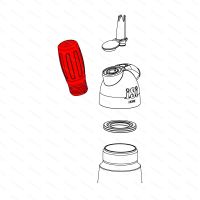 Charger holder iSi, white (outer thread) - illustration 1