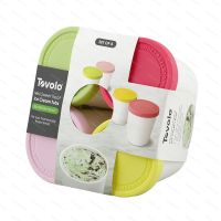 Tovolo Mini Sweet TREAT TUBS 160 ml, 4 pcs - top view of package with label