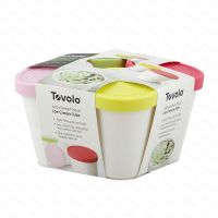 Tovolo Mini Sweet TREAT TUBS 160 ml, 4 pcs - side view of package with label